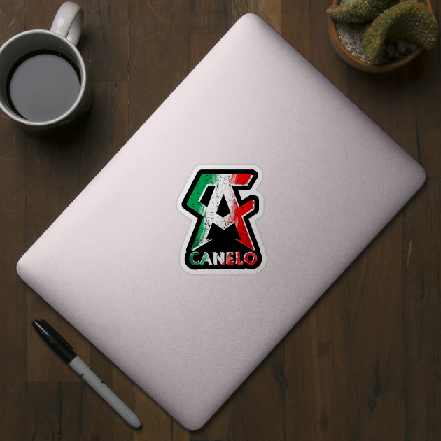 vintage logo canelo alvarez by Brown777